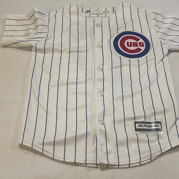 Majestic White and Blue Cubs Jersey Chris Bryant #17 - Picture 6 of 13